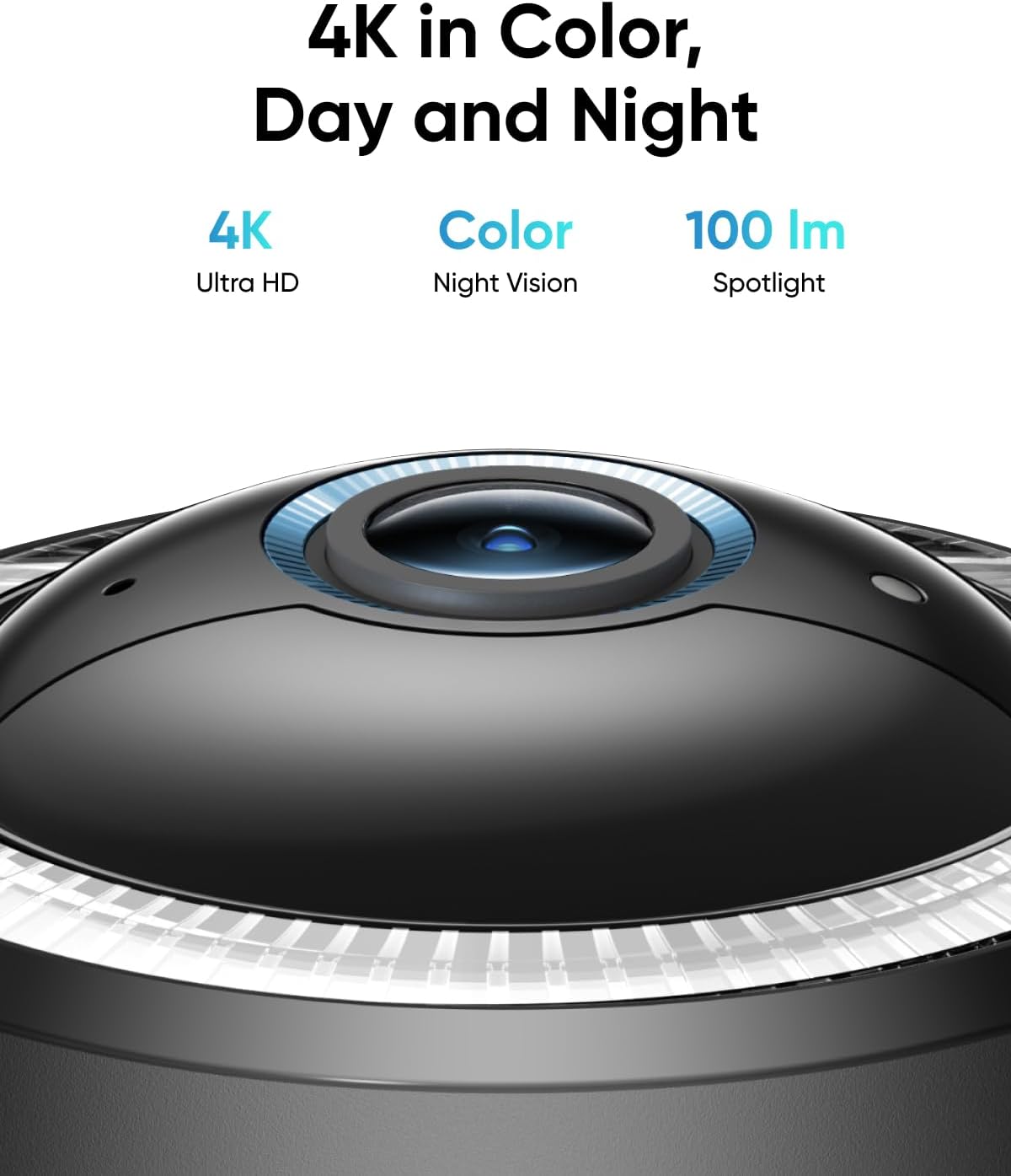 4K Cellular Solar Security Cameras Wireless Outdoor, Pan and Tilt, 4G and Wi-Fi Duo-Mode, AI Tracking, with SIM Card and 32GB SD Card, No WiFi, No Problem