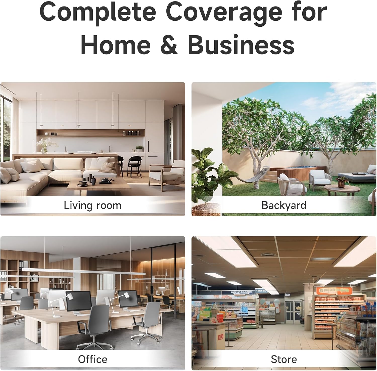 8MP PoE IP Camera Outdoor, 4K Bullet Surveillance Cameras for Home Security with Human/Vehicle Detection, Full Color Night Vision, Two Way Talk, App Control